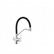 Змішувач для кухні Kroner KRP Edelstahl Klassisch - ESG03817BLK